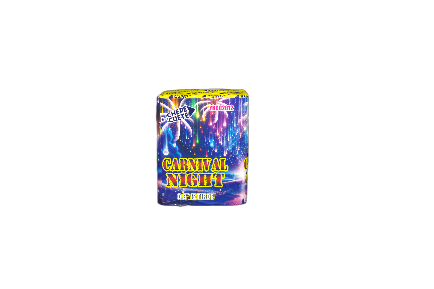 BATERIA - DE 12 TIROS - 0.8"CARNIVAL NIGHT