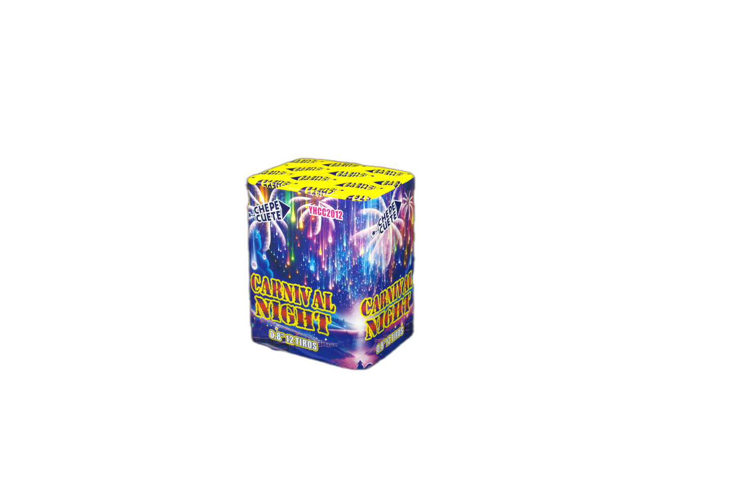 BATERIA - DE 12 TIROS - 0.8"CARNIVAL NIGHT